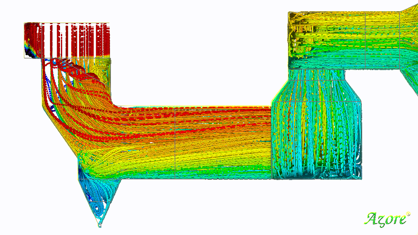 Rotary Air Heater CFD Model