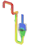 cfd model of an scr