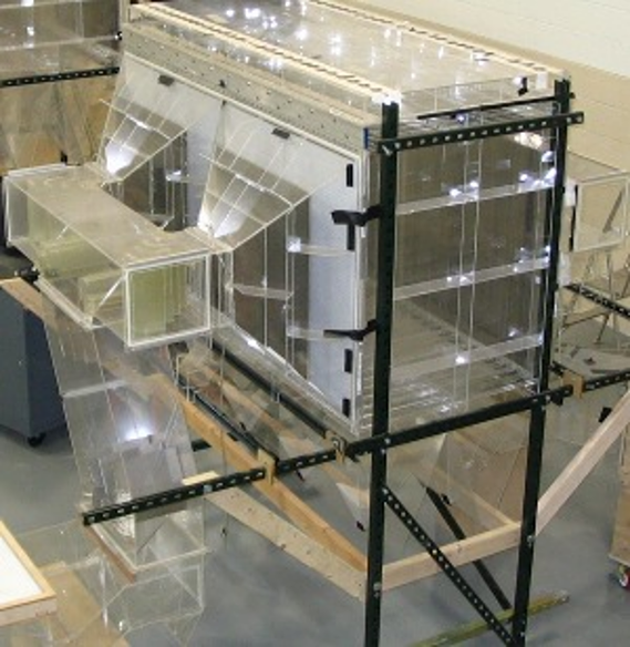 physical model of esp in airflow sciences lab
