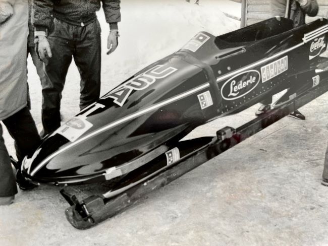 1986 world cup two man bobsled race