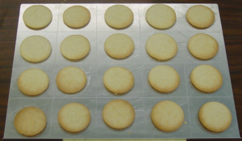 sugar cookies temperature uniformity oven test